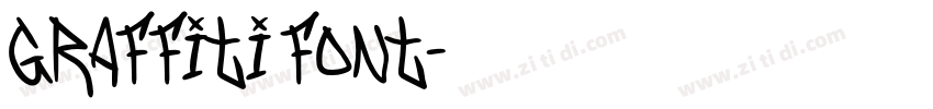 graffiti font字体转换